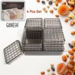 Multipurpose Gift Set, Dry fruit (4 Pcs Set / With Tray)