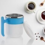 Stainless Steel Lid Cover Hot Coffee/Tea Mug Hot Insulated Double Wall Stainless Steel, Coffee and Milk Cup with Lid Coffee Cup (1 Pc ) - Image 4