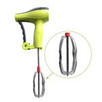Power Free Manual Hand Blender with Stainless Steel Blades, Milk Lassi Maker, Egg Beater Mixer