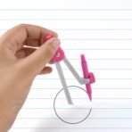 3-in-1 Geometry Compass Set for Children ?Beginner-Friendly School Drawing Tools