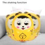 Musical  Toys for Baby | Push and Shake Wobbling Toy with Music | Tumbler Doll Toy for Babies | Sound Balancing Doll Toys for Baby Boys, Girls 8+ Months Multicolor (1 Pc) - Image 3