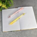 Lightweight Ballpoint Pens (2 Pc Set) | Smooth Writing Black Ink Pens | Comfortable Grip | Quick-Dry for Office & School Use - Image 2