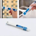 2 in Multi Function Plastic Window Slot Keyboard Wardrobe Dust Removal Cleaning Brush - Image 5