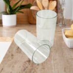 Clear Plastic Tumbler / Glass Set ? 6-Piece Unbreakable - Image 4