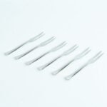 6-in-1 Stainless Steel Fruit Fork Set ?Reusable Picks for Fruits, Cakes Snacks Ideal for Parties Home Use