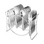 Stainless Steel Cutlery Set with Elegant Storage Stand (24 Pc) - Image 5