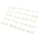 Plastic Clips Stronger Tape Cable Manager Wire Manager Wire Clamp Wire Clips for Cable| Cable Organizer Cord Holder Cord Clips for Car, Office and Home