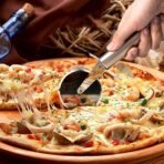 Kitchen Stainless Steel Pizza Cutter Pastry Slicer Pizza Wheel for Smooth, Clean Cuts in Pizza and Pastry - Image 3
