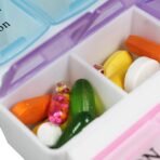 Pill Organizer (4 pcs): Compact, Travel-Friendly Set for Easy Access to Your Daily Pills and Supplements - Image 4