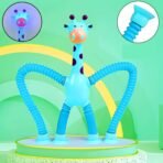 LED Giraffe Telescopic Suction Cup Toys (1 Pc) - Image 2