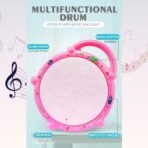 Flash Drum Toy ?Colorful Musical Drum with Light Effects, Best Gift for Kids - Image 2