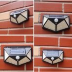 Outdoor Solar Lamp 100 LED Solar Light PIR Motion Sensor Wall Light Waterproof Solar Powered Sunlight - Image 4