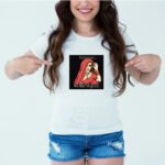 Designer Printed T-Shirt :: Design type - O Womaniya - Cloth type : Polyester