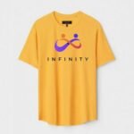 Yellow Unisex Cotton Regular Fit Printed Round Neck T-Shirt